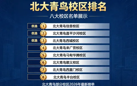 2026北京北大青鸟各校区就业率排名 选校指南