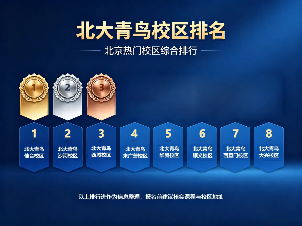 北大青鸟哪个校区好?2026年4大校区真实对比(含就业率/学费)